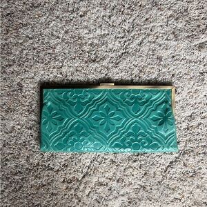 Hobo Turquoise Clutch